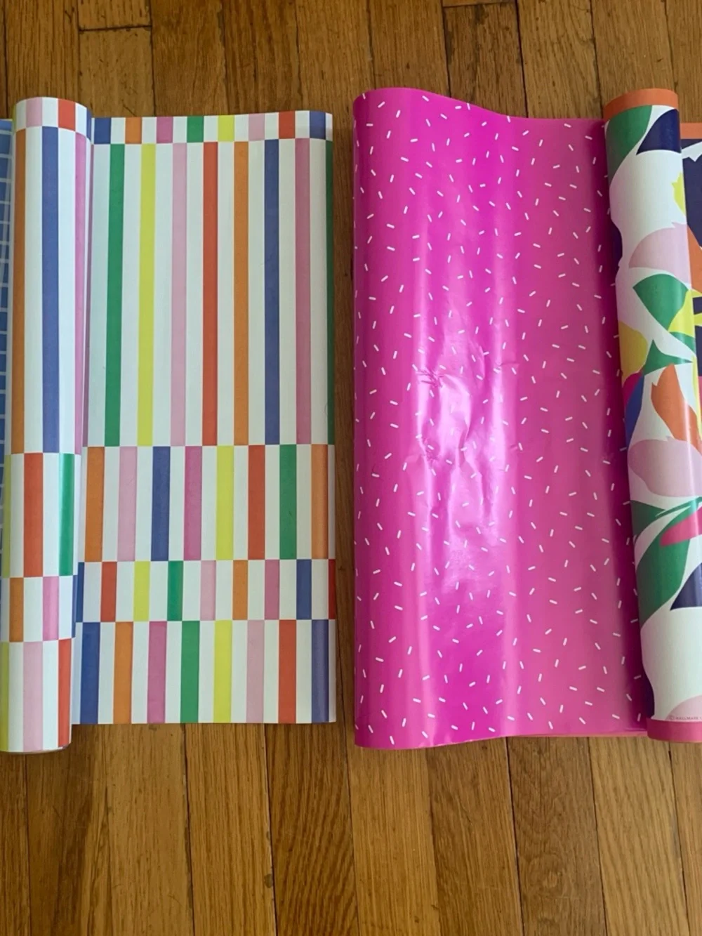 All Occasions Wrapping Paper Rolls Mini Roll Reversible 6 Rolls